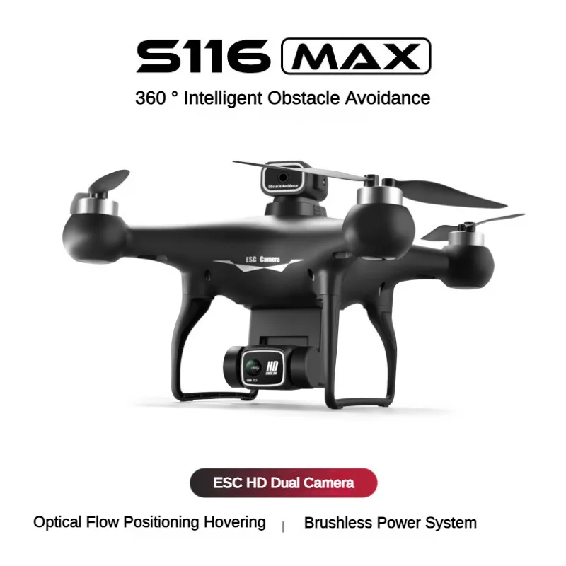 Drone Rc S116 - Drone s116 4k hd câmera dupla