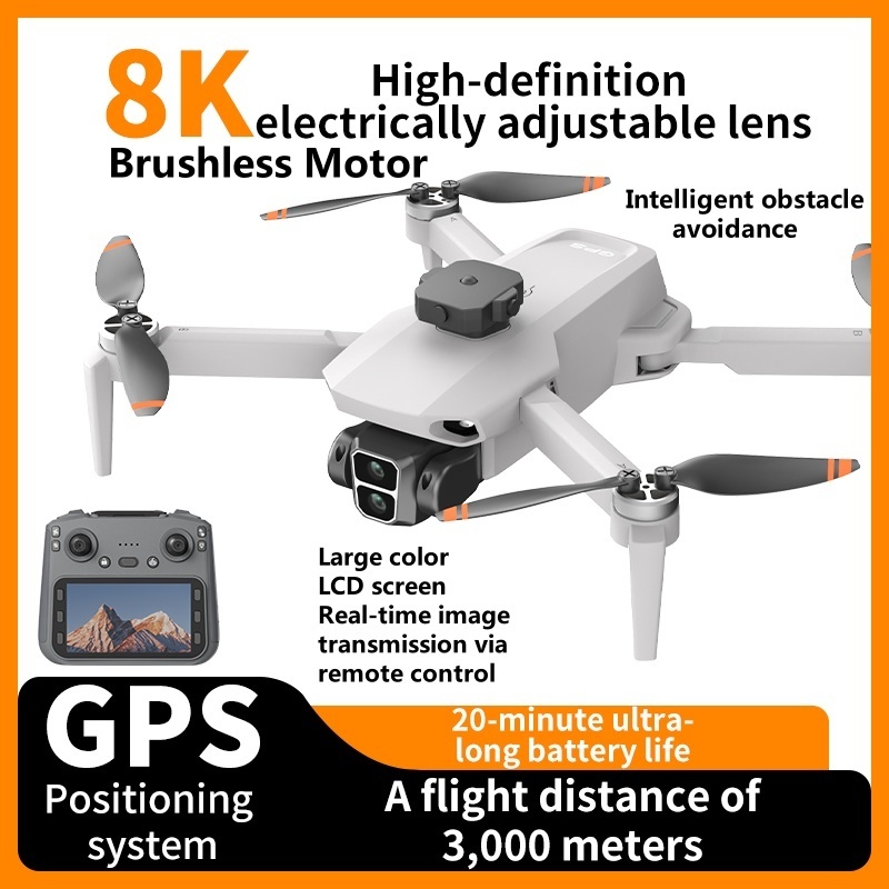 Esc 4In1 Brushless - Drone RC Dobrável com Câmera 8K