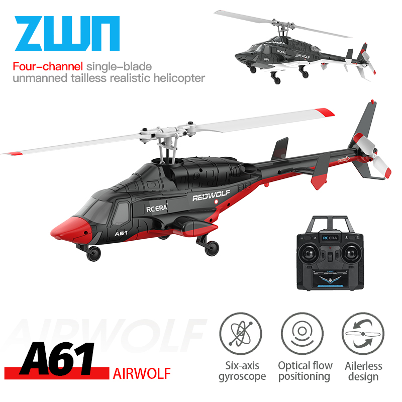 Rc Helicopter Gyro - Helicóptero A61 RC 2.4G 6-Aixs Giroscópio