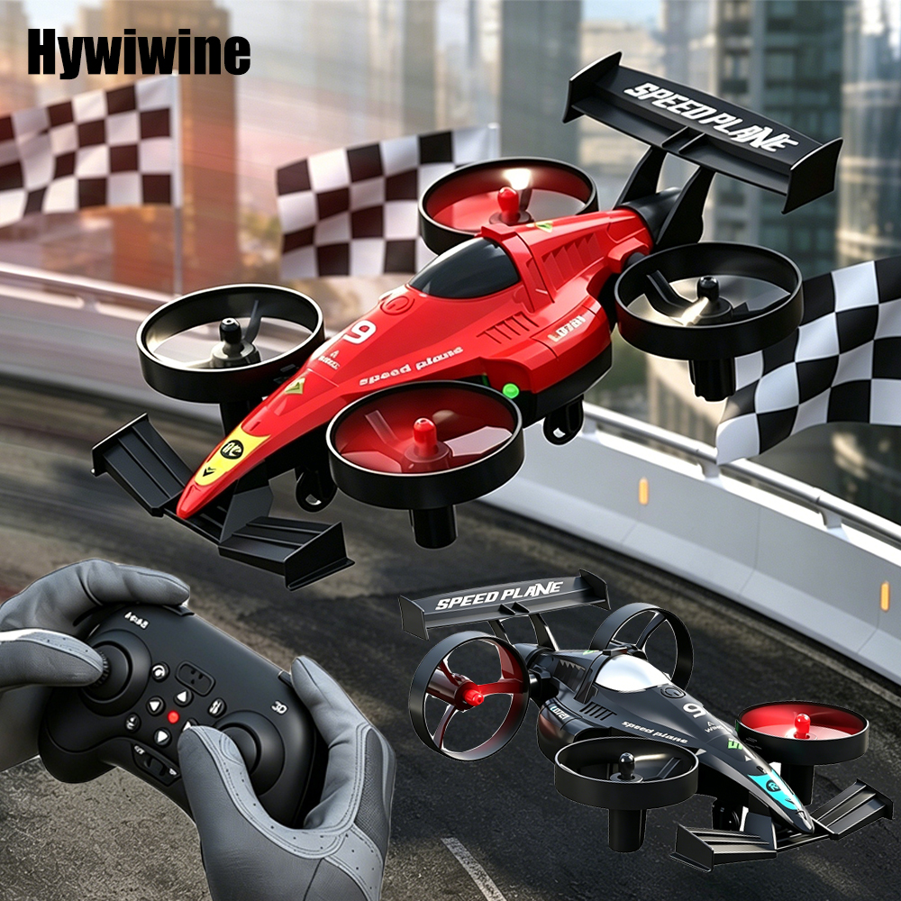 Drone Vs Rc Helicopter - Drone 2 em 1, Carro RC
