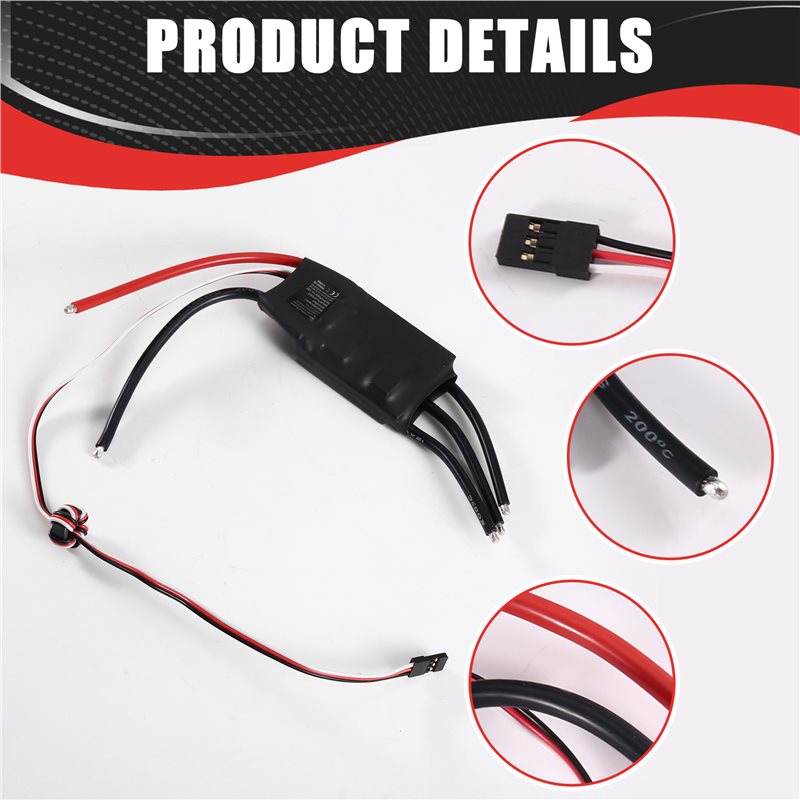 Drone Rc Quadcopter Controller - Controlador de Velocidade Elétrico Brushless ESC