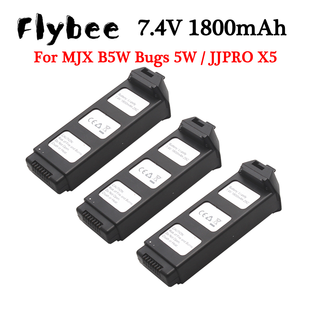 Drone Vs Rc Helicopter - Bateria lipo 7.4v 1800mah 25c para
