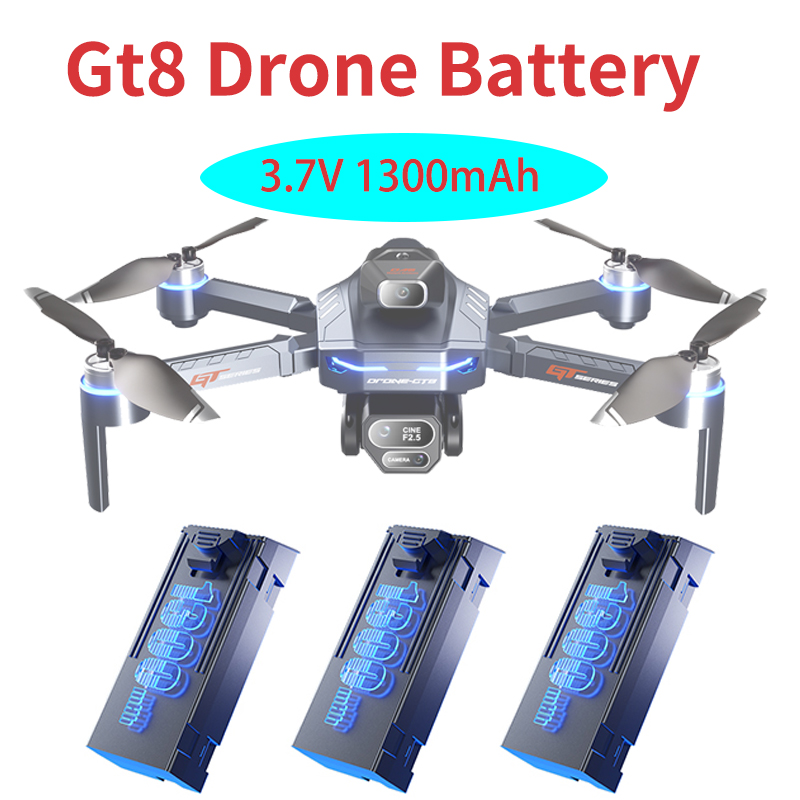 Lyzrc Drone - Original 3.7v 1300mah gt8 zangão bateria