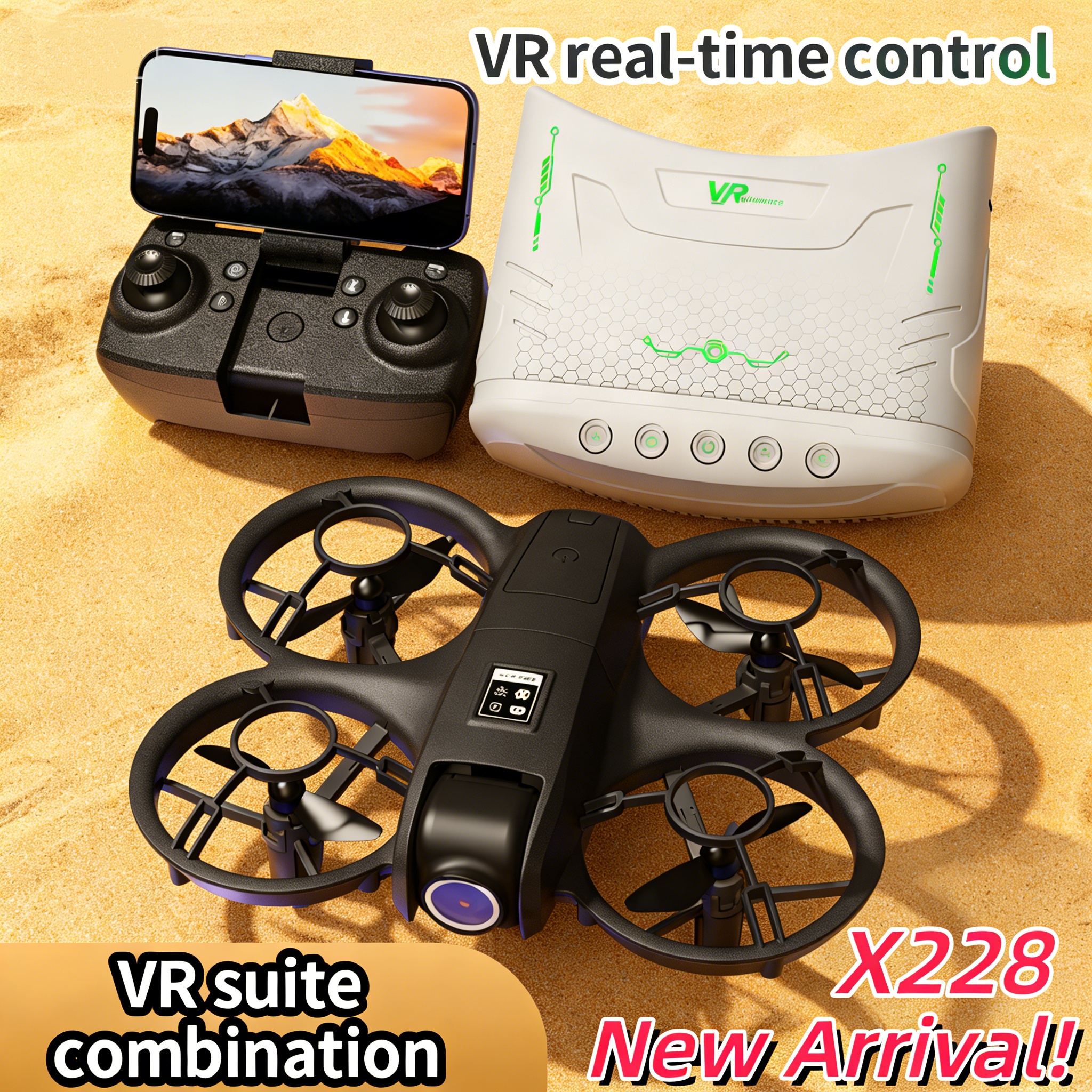 Lyzrc Drone - Drone com Câmera Dupla 4K para