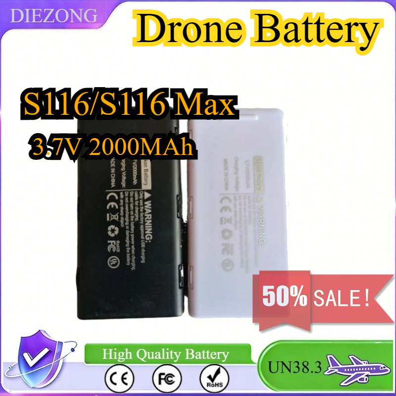 Drone Rc S116 - Bateria 3.7V 2000mAh para Drone S116