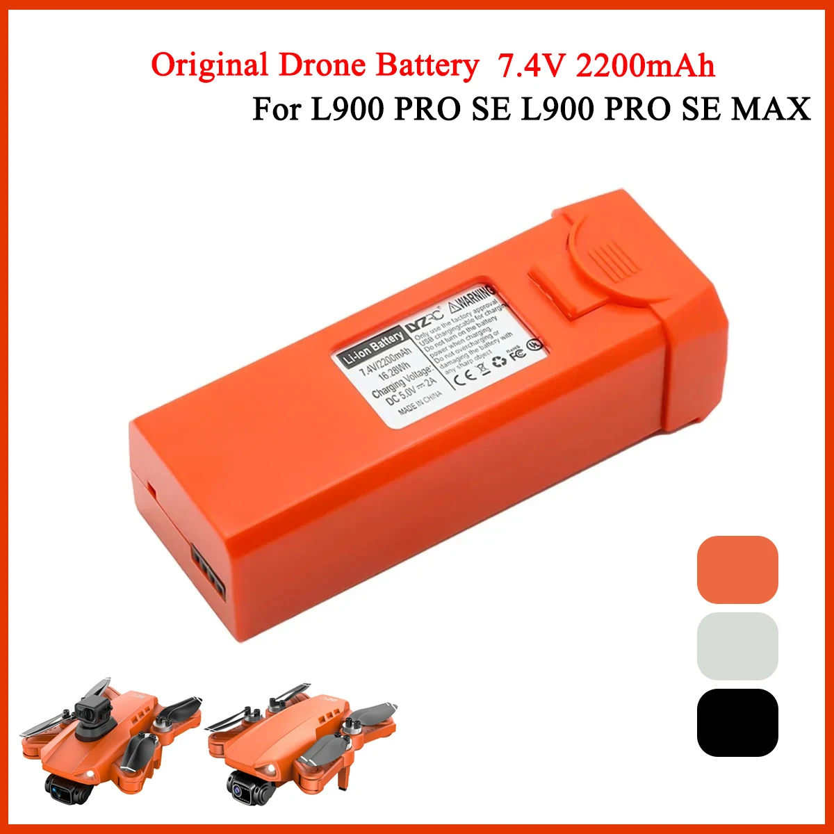 Lyzrc Drone - Bateria L900 PRO SE Max Drone,