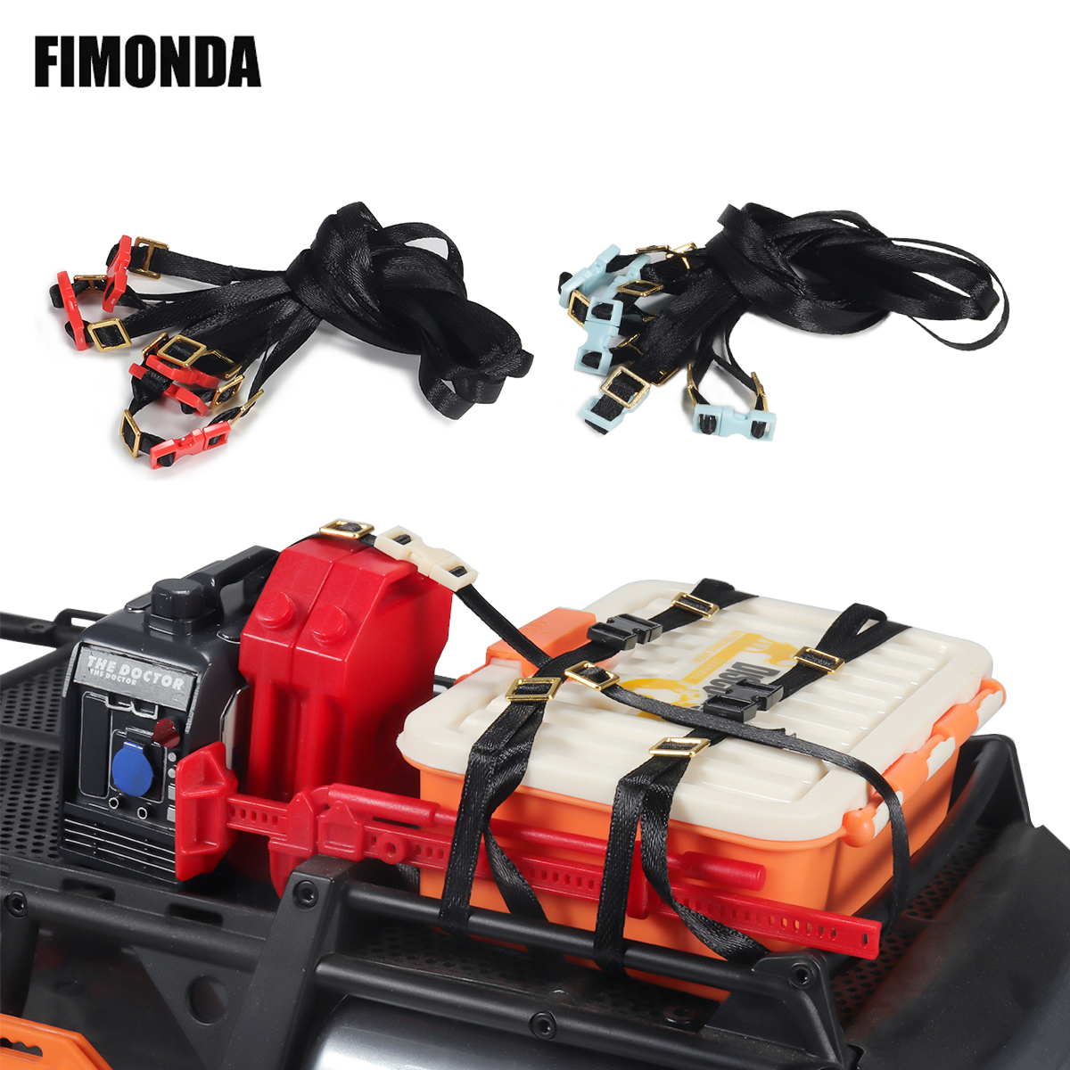Rc Car Body Shell - 5 Peças Cintas de Amarração para