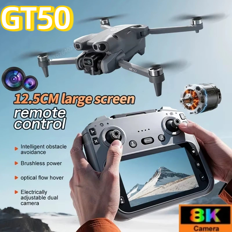 Drone Rc Gt50 - Drone RC GT50 com Câmera Dupla