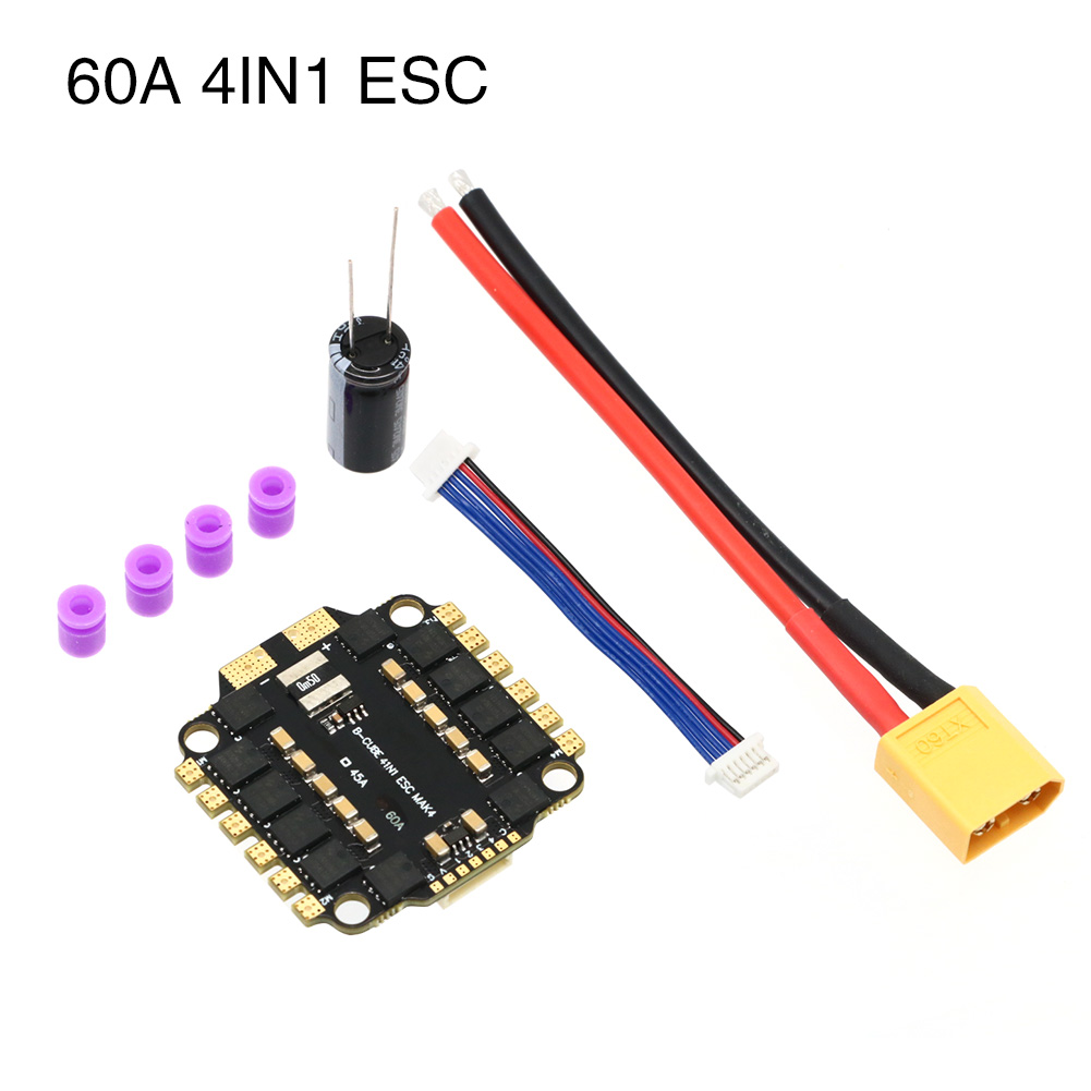 Esc 4In1 Brushless - UAngel 4IN1 45A 60A ESC BLHELI_S