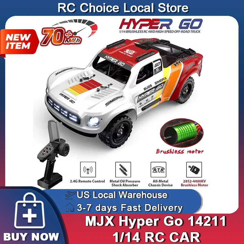 Esc 4In1 Brushless - Mjx hype go 14211 carro de