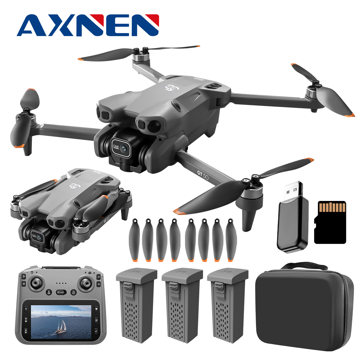 Drone Rc Gt50 - Novo Drone GT50 com Tela de