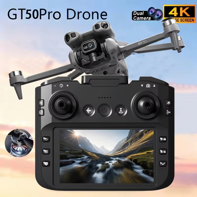 Drone Rc Gt50 - Gt50 pro 8k câmera dupla hd