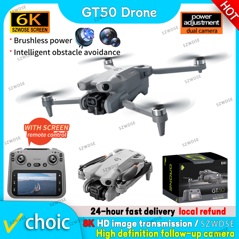Drone Rc Gt50 - NOVO Drone RC GT50 PRO Mini
