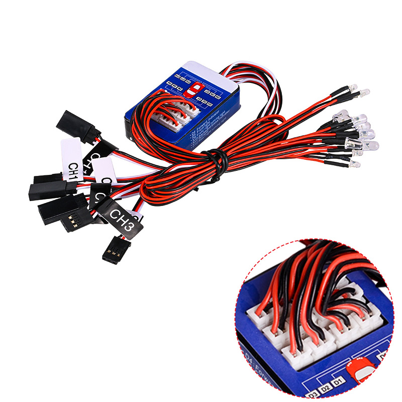 Rc Car Body Shell - Kit de Sistema de Iluminação LED