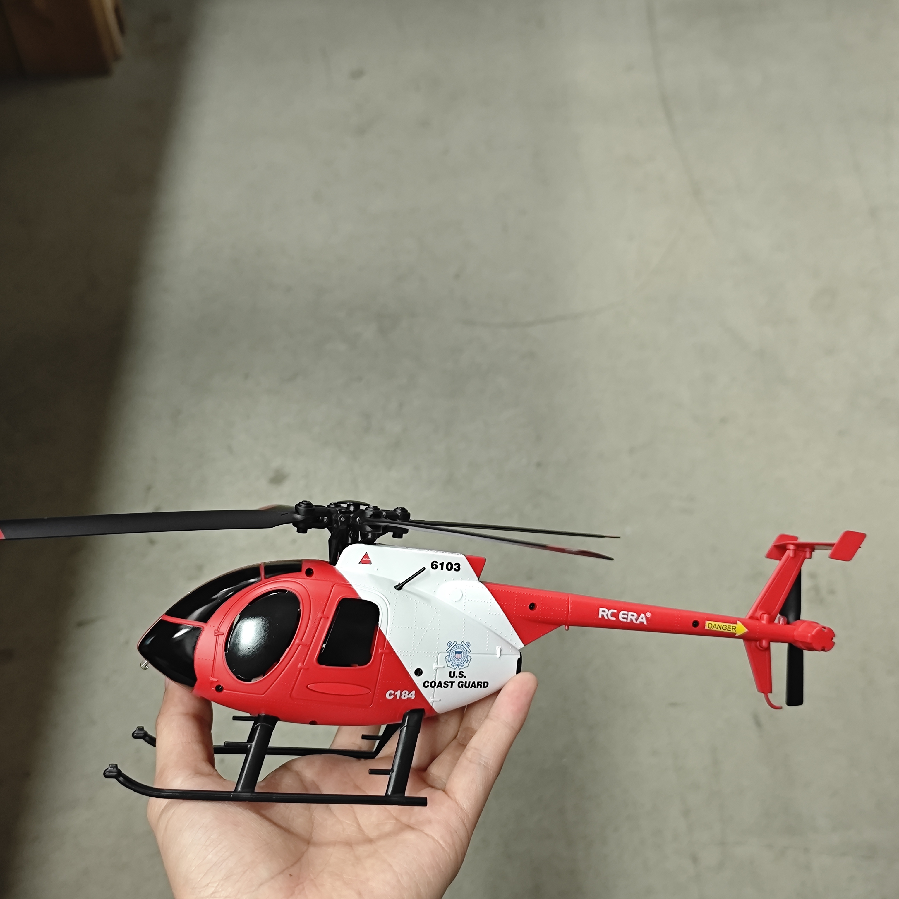 Rc Helicopter Gyro - Helicóptero RC ERA C184 4 Canais