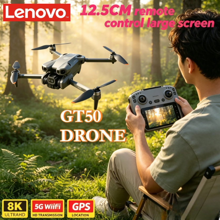 Drone Rc Gt50 - Drone RC Lenovo GT50 com Controle