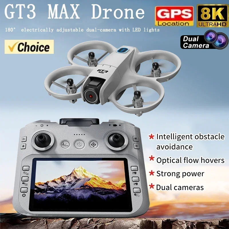 Drone Rc Dji - 2026 NOVO GT3 Mini com Drones