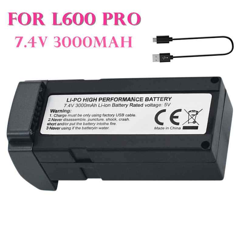 Lyzrc Drone - Bateria original l600 pro 7.4v 3000mah