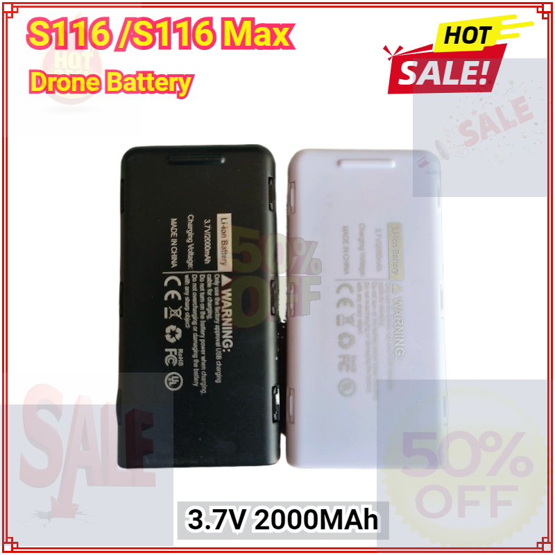 Drone Rc S116 - Bateria 3.7V 2000mAh para Drone S116