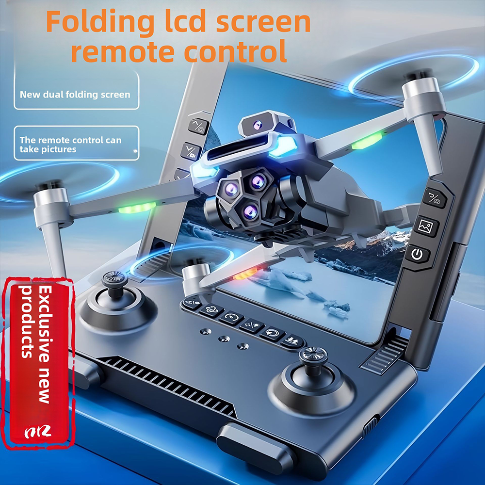 Drone Rc Foldable - Drone RC Dobrável M66 com Tela