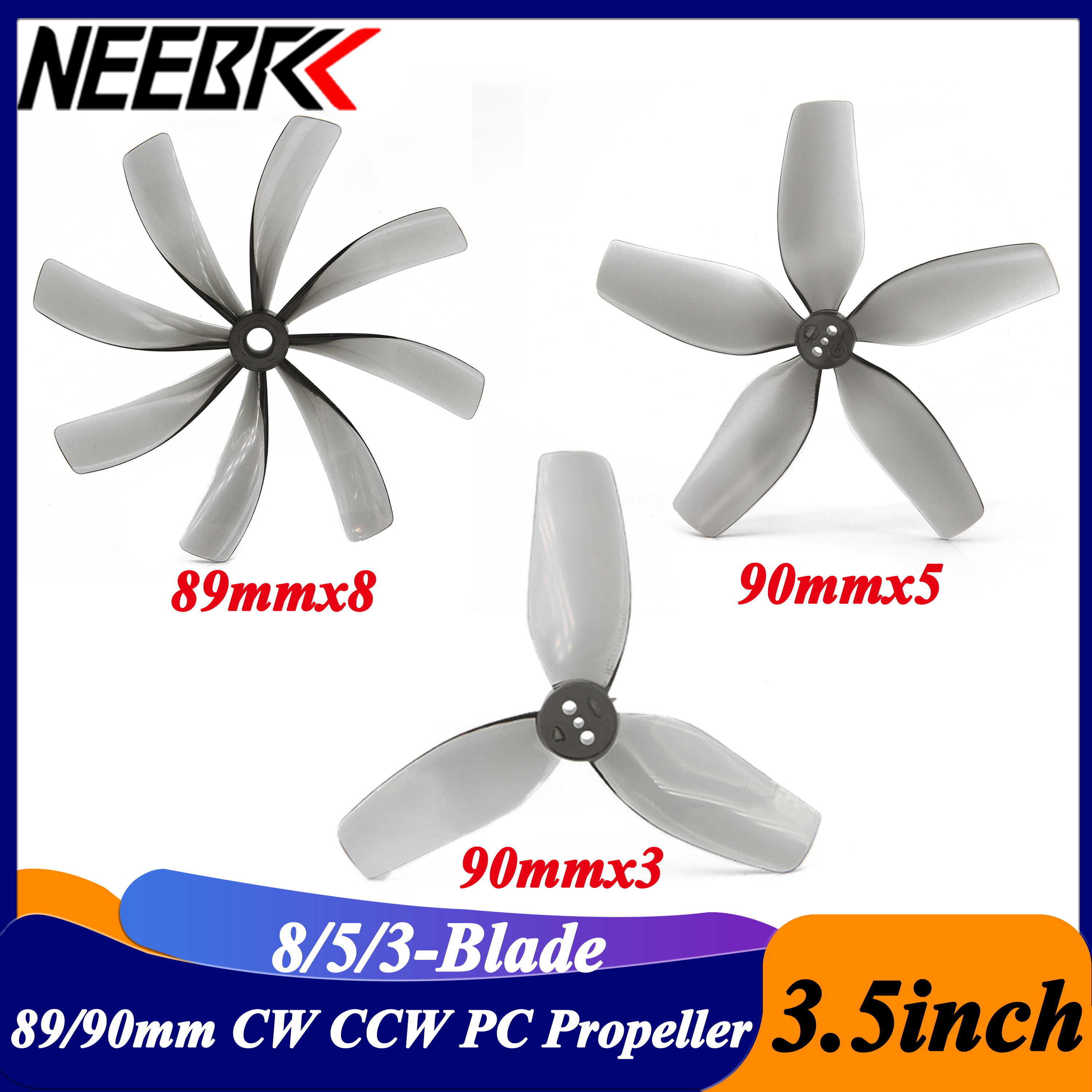 Drone Rc Quadcopter Controller - 2 pares 3.5 polegadas 89x8 90x5