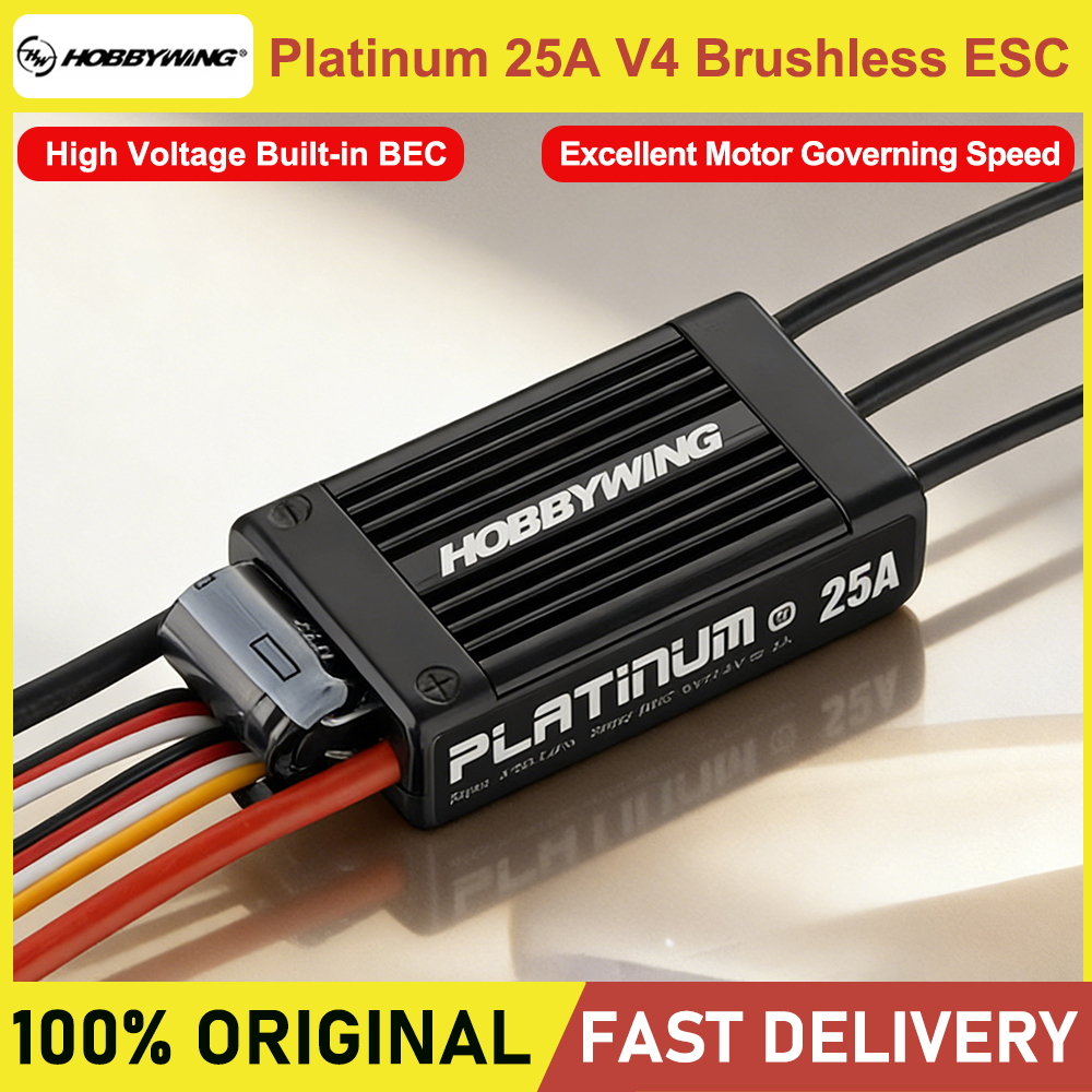 Drone Rc V4 - Hobbywing Platinum 25A V4 ESC Brushless