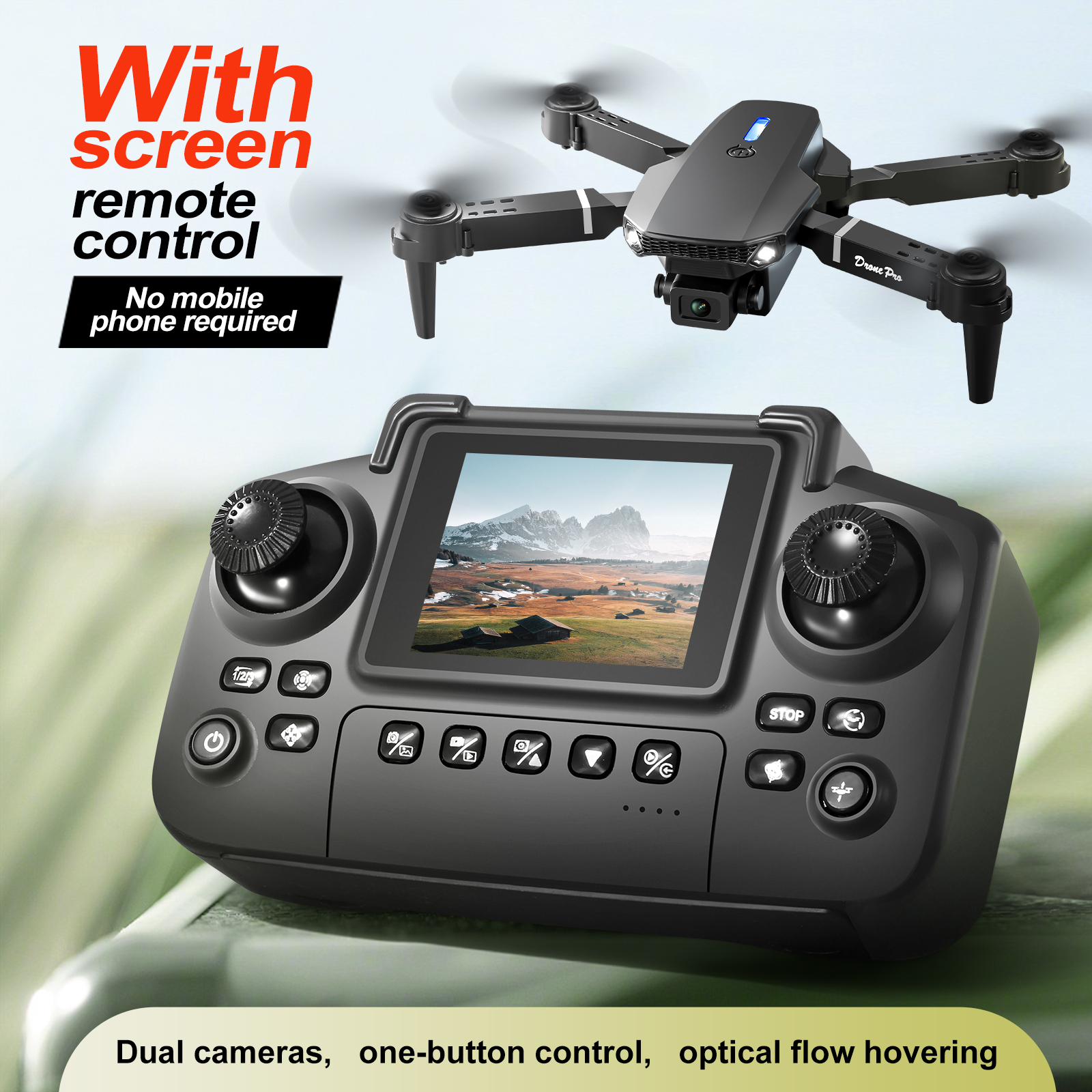 Drone E88 Rc Quadcopter - 2025 novo drone atualizado e88 e99
