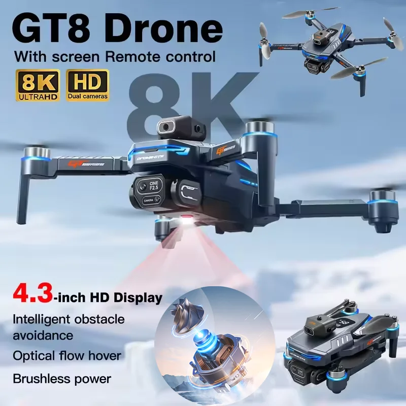 Drone Rc Dji - Drone 4K Homologado ANATEL, Novo e