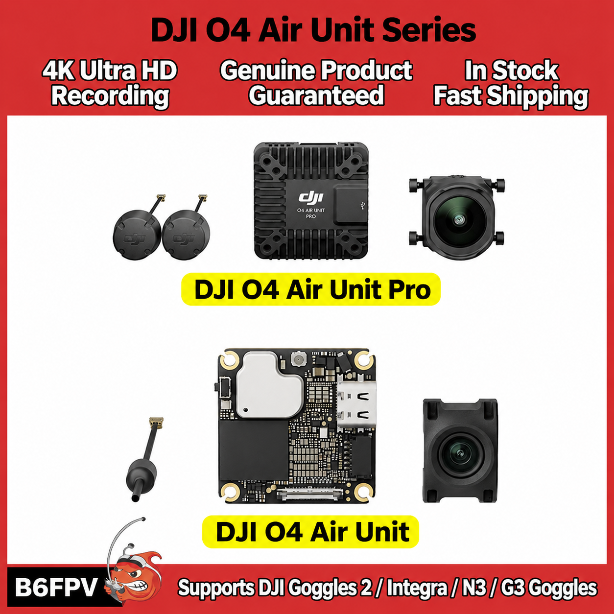 Drone Rc Dji - Sistema FPV Flagship DJI O4 Air
