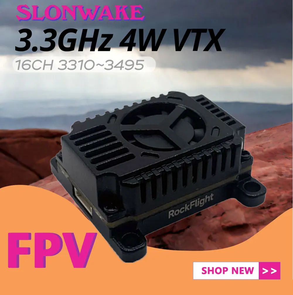 Transmissor de Vídeo VTX SLONW - - Remote Control (Rc) Drone avaliação e preço