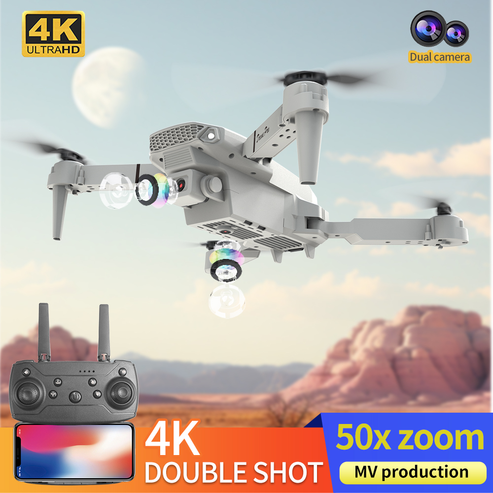 2026 NOVO E88 Drone RC Profiss - Drone E88 Rc Quadcopter avaliação e preço