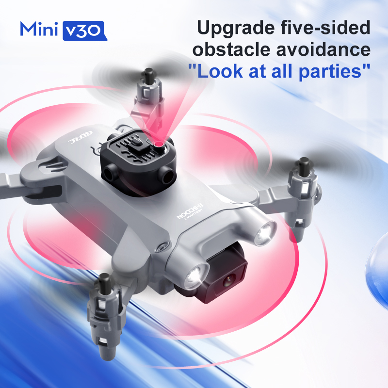 Mini drone v30 wifi fpv com câ - Drone Rc Foldable avaliação e preço