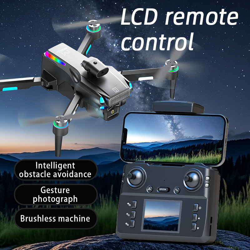 Drone RC dobrável M107 - Câmer - Drone Rc Foldable avaliação e preço