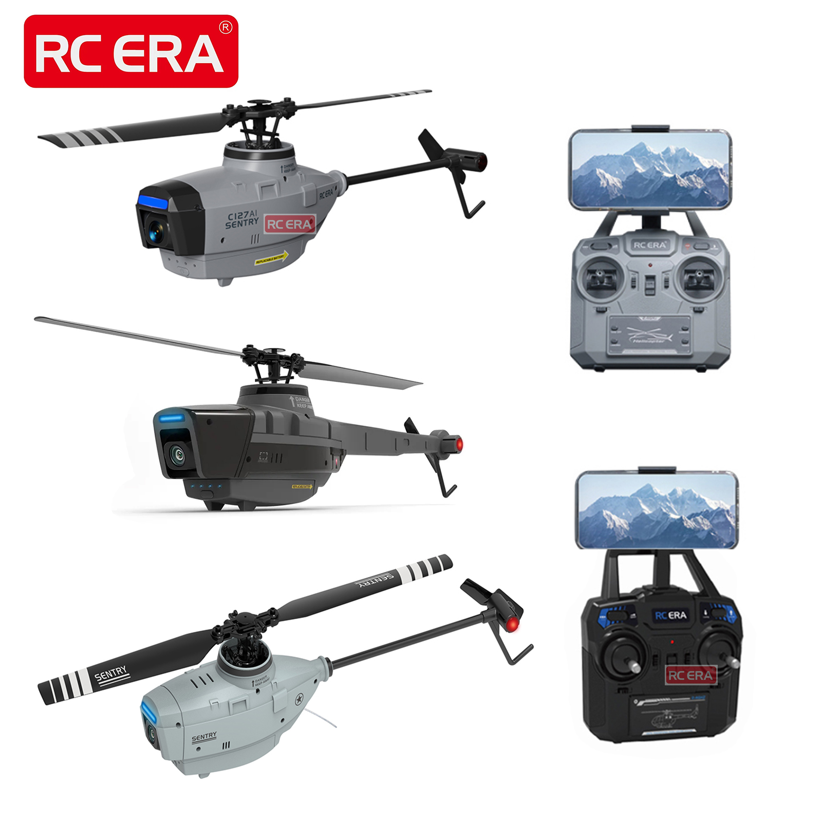 Rc era c127ai c127 c128 2.4g 6 - Rc Helicopter Gyro avaliação e preço