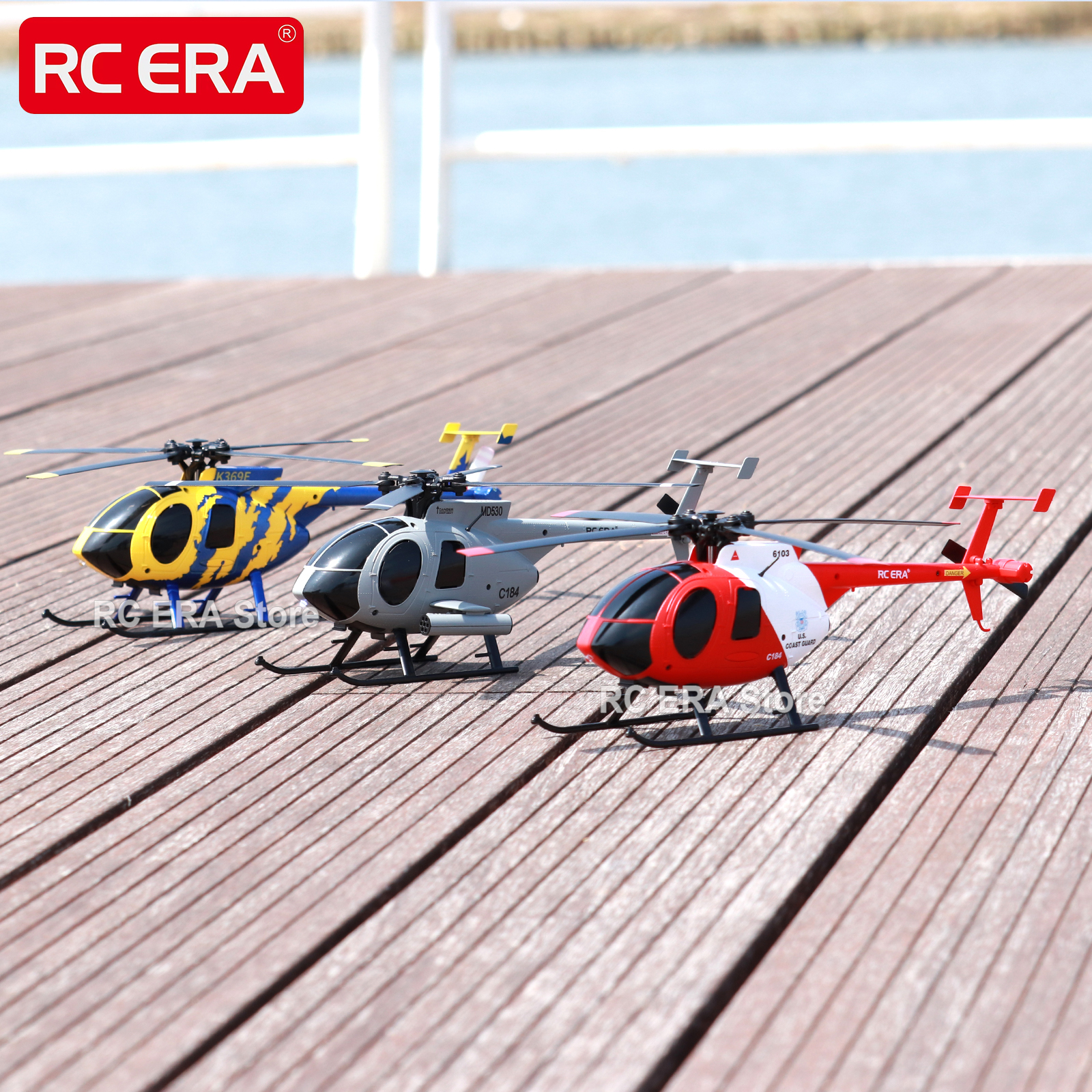 Helicóptero RC ERA C184 MD500  - Rc Helicopter Gyro avaliação e preço