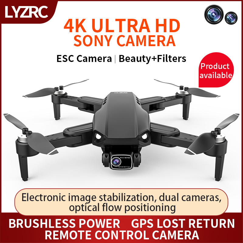 Lyrc l900 pro se gps drone 4k  - Lyzrc Drone avaliação e preço