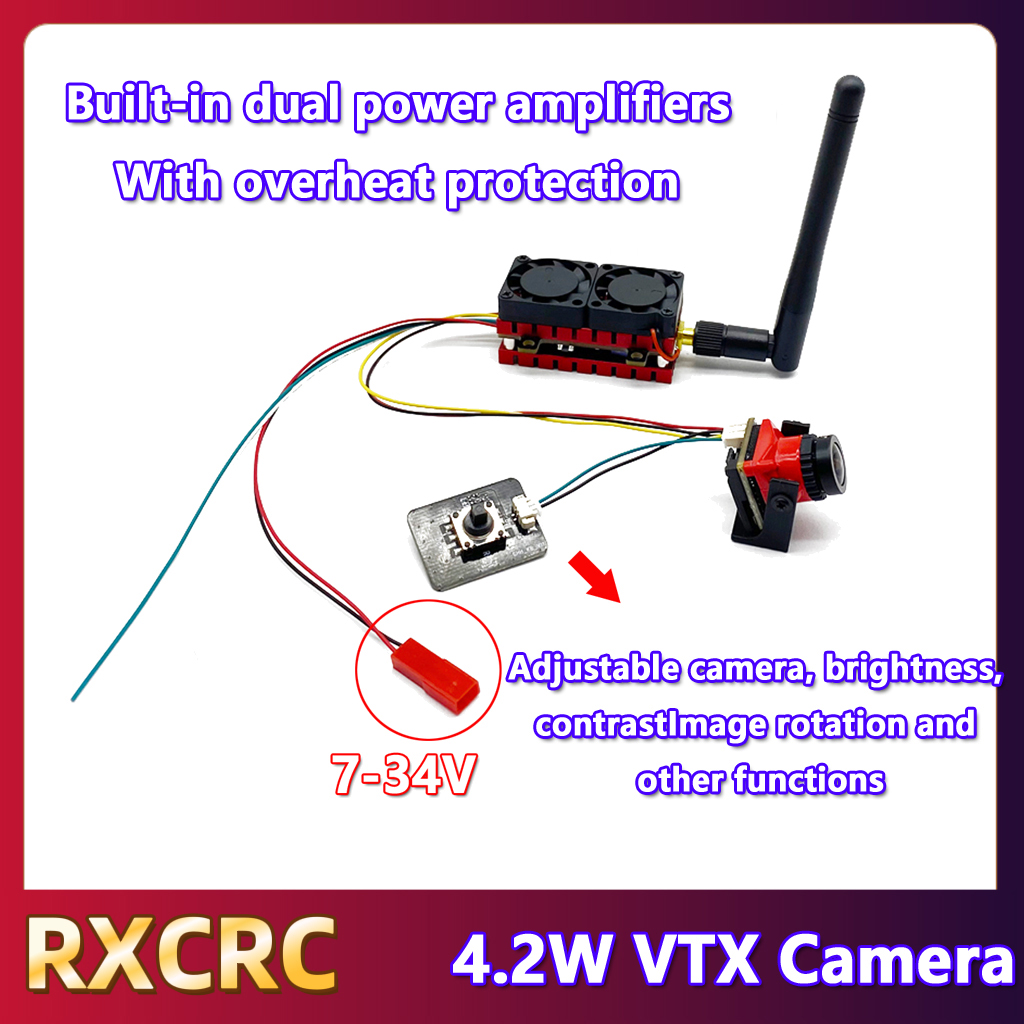 Rxcrc 5.8g 48ch 4.2w transmiss - - Remote Control (Rc) Drone avaliação e preço