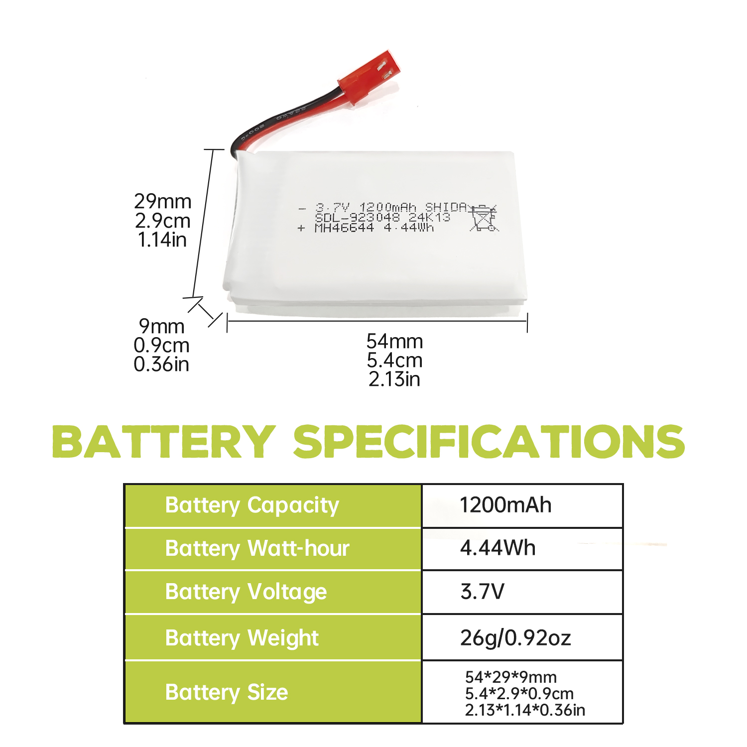 5 peças 3.7v 1200mah 30c jst p - Drone Mjx Rc avaliação e preço