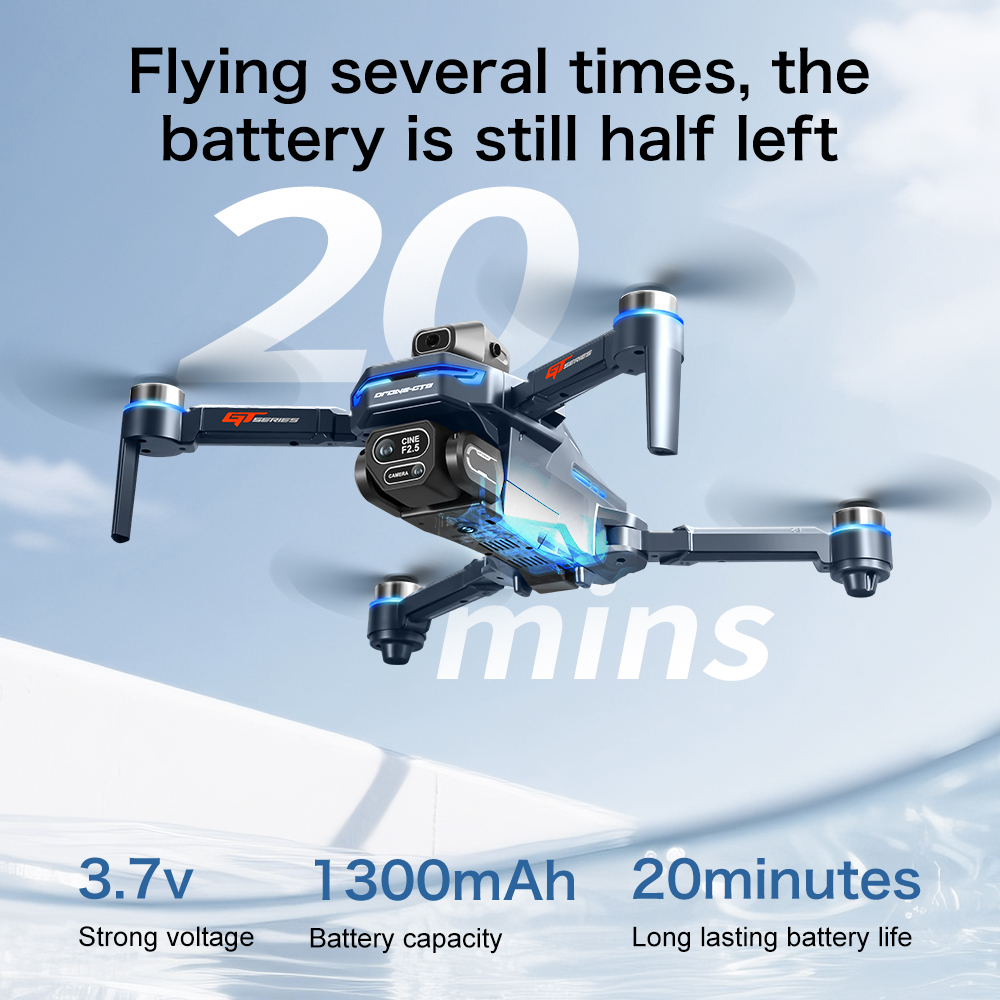 Drone Lenovo GT8 8K Profission - Rc Drone E88 avaliação e preço