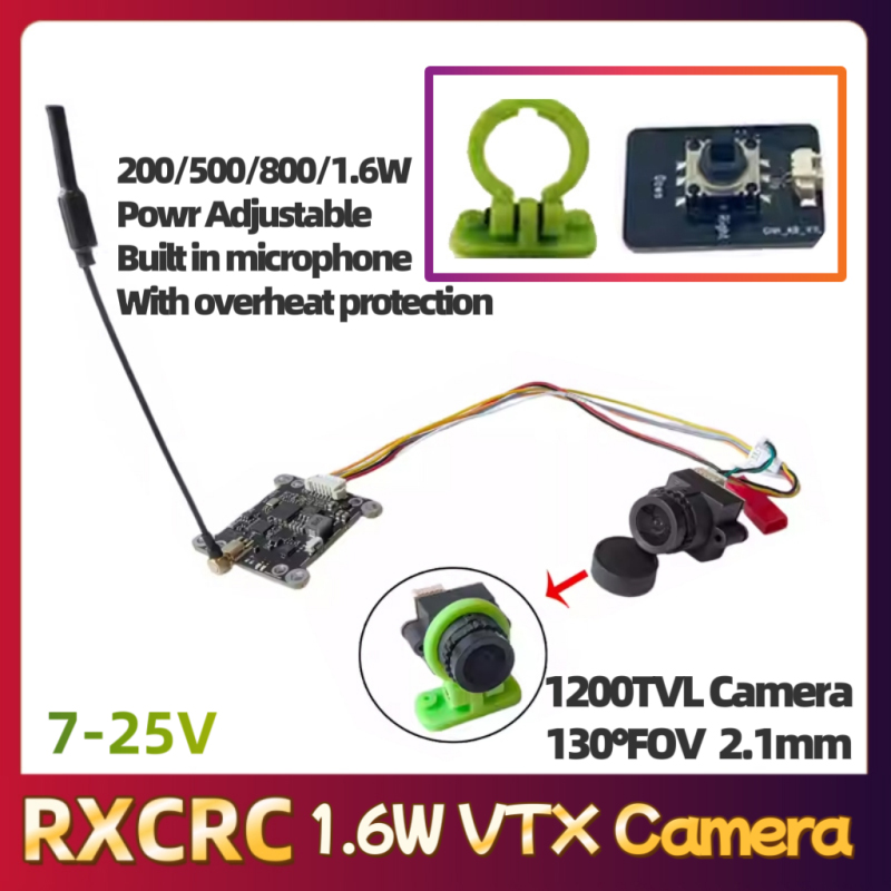 Módulo RXCRC 5.8G 48CH 1.6W VT - - Remote Control (Rc) Drone avaliação e preço