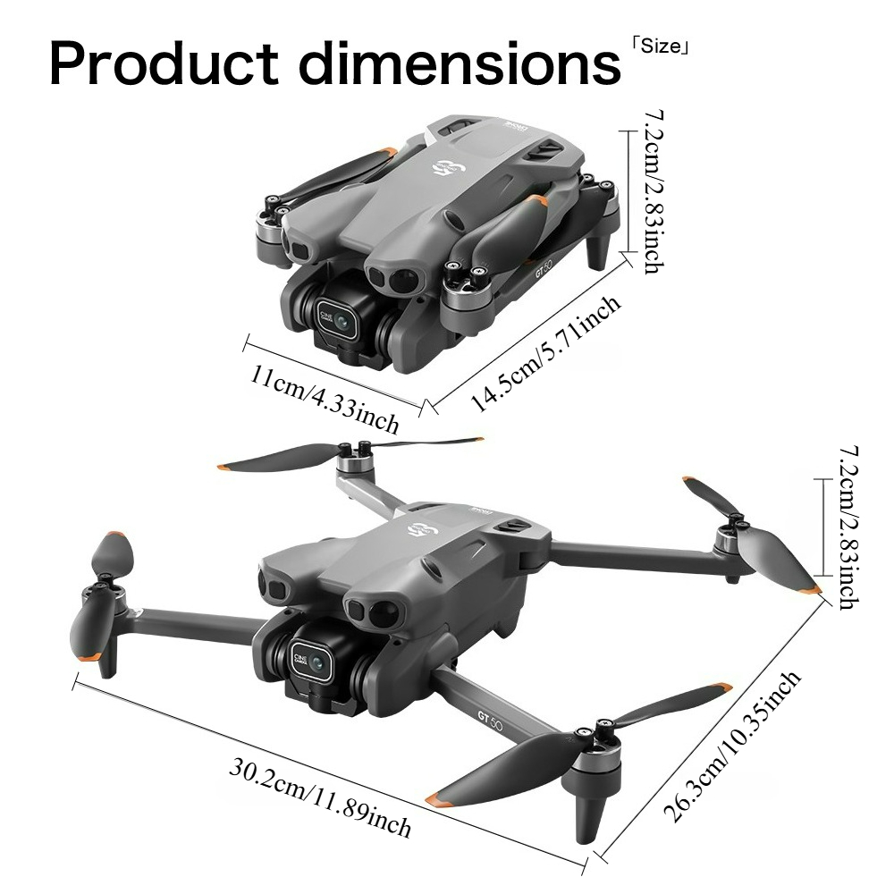 Drone GT50 RC |   Transmissão  - Drone Rc Gt50 avaliação e preço