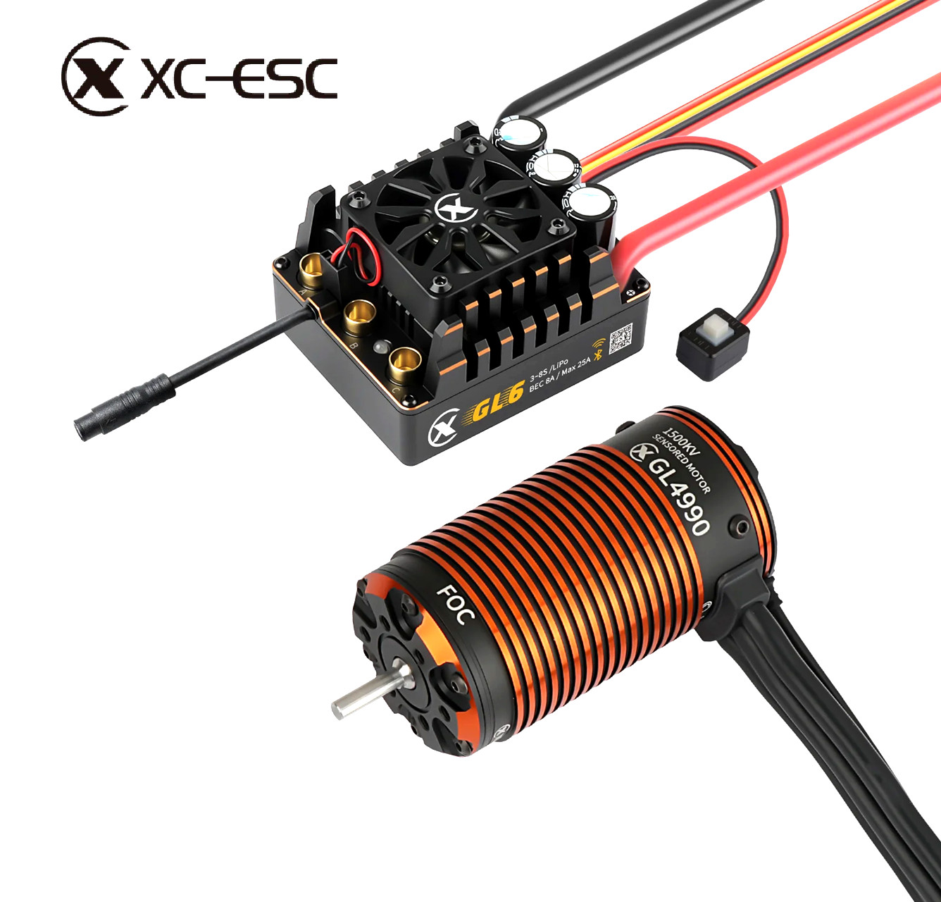 Combo XC FOC CRAWLER MOTOR SEM - Esc 4In1 Brushless avaliação e preço