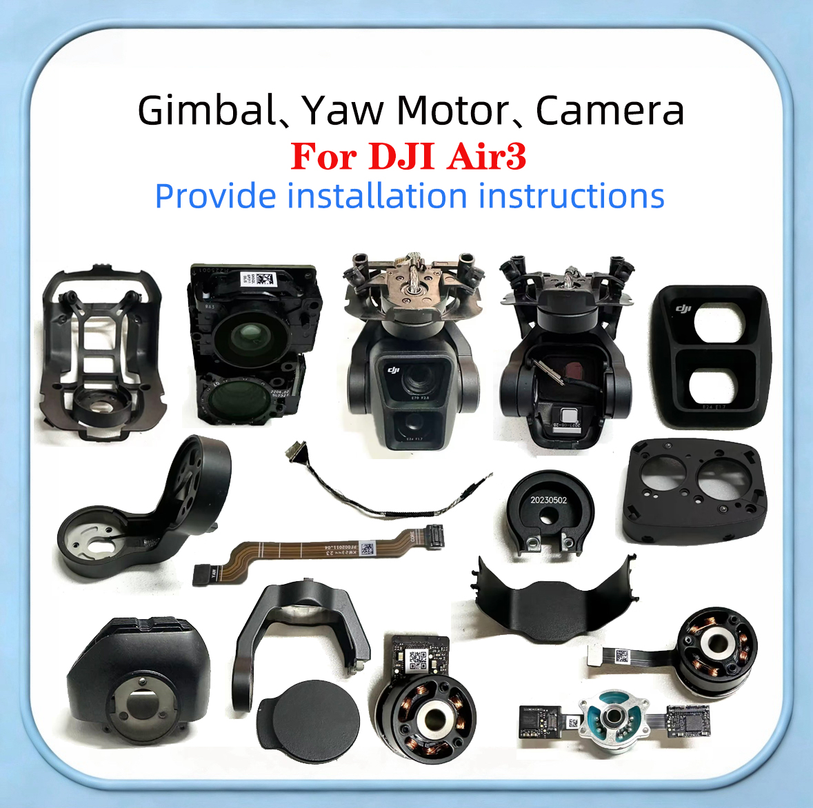 Cabo Coaxial do Gimbal PTZ Mav - Drone Rc Dji avaliação e preço