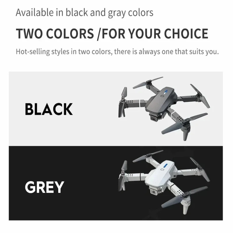 Mini Drone E88 com Câmera 4K H - Drone E88 Rc Quadcopter avaliação e preço
