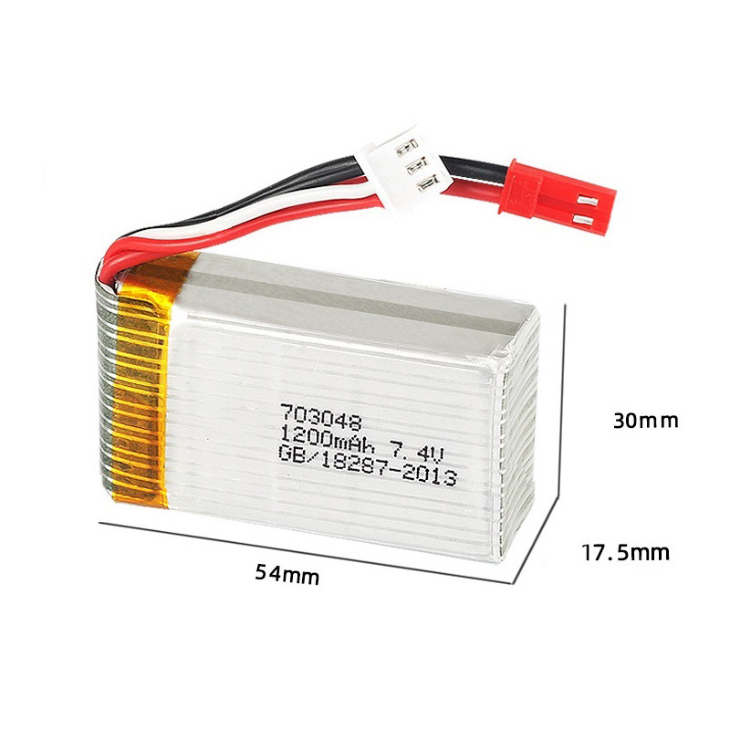 Bateria Lipo 2S 7,4V 1200mAh 7 - Drone Mjx Rc avaliação e preço