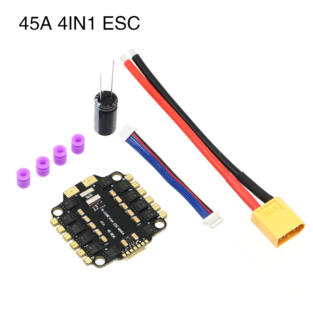 UAngel 4IN1 45A 60A ESC BLHELI - Esc 4In1 Brushless avaliação e preço