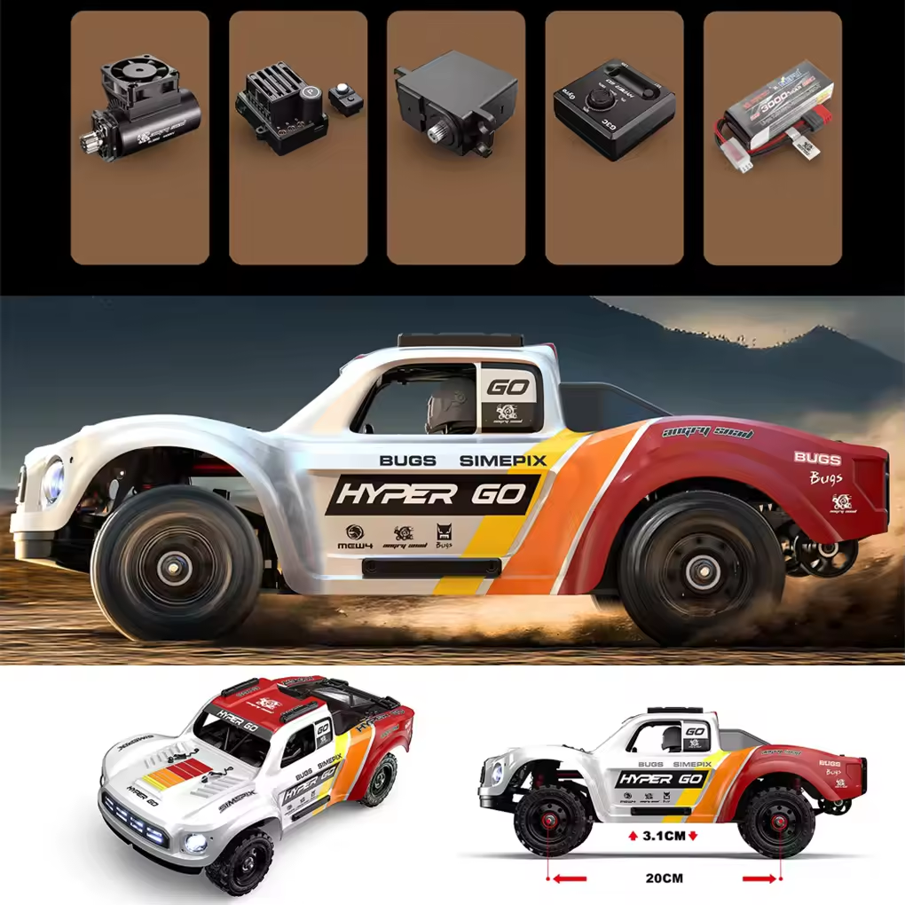 Mjx hype go 14211 carro de cor - Esc 4In1 Brushless avaliação e preço