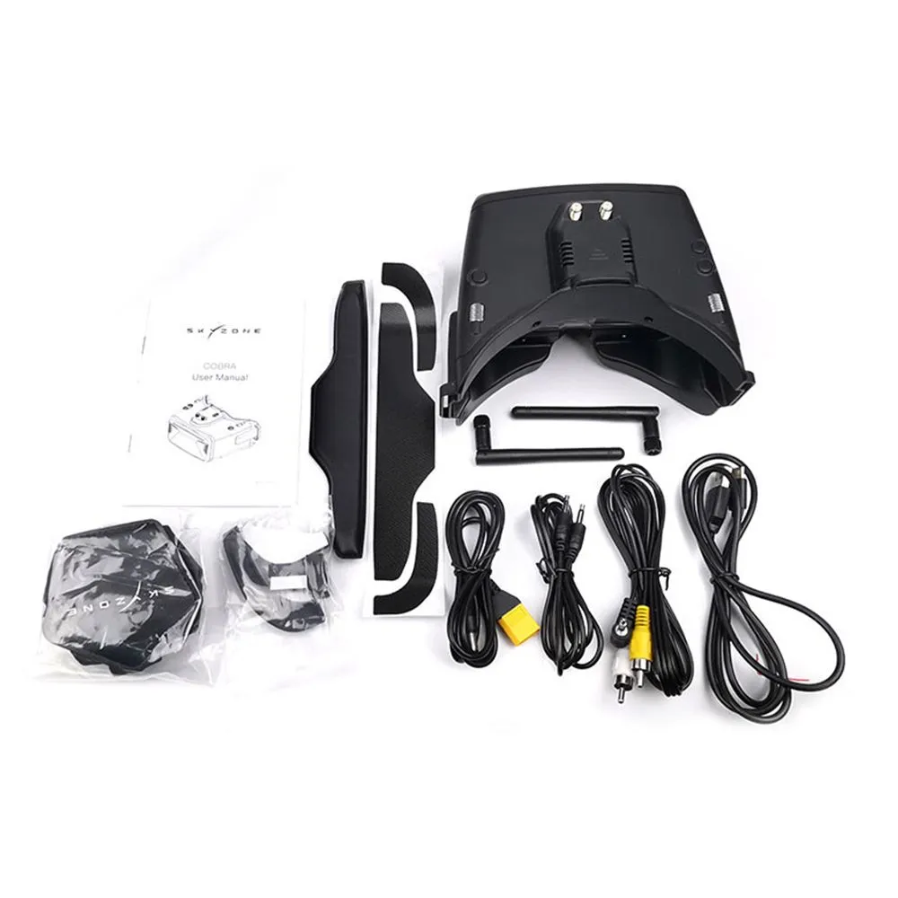 Óculos FPV SKYZONE Cobra X V4  - Drone Rc V4 avaliação e preço