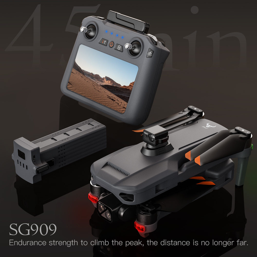 Drone Teeggi SG909 MAX GPS com - Drone Rc Foldable avaliação e preço