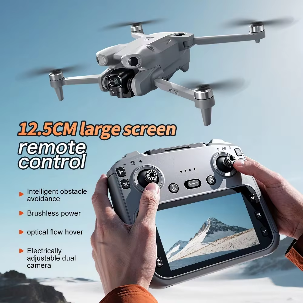 Gt50 pro 8k câmera dupla hd fo - Drone Rc Gt50 avaliação e preço
